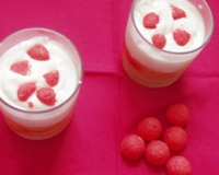 Un délicieux dessert.