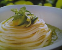 Tonnarelli aux courgettes