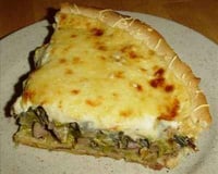 Tarte aux poireaux et à l'agneau