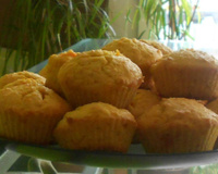 Muffins kaki noisette