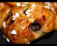 Chouquettes aux pépites de chocolat noir