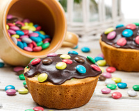 Cupcakes aux smarties