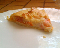 Tourte abricot & crème d'amande