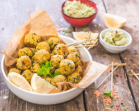 Croquettes de lentilles corail