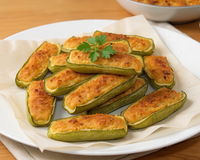 Courgettes farcies à la chair à saucisse