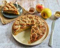 Tarte aux pommes façon cinnamon rolls