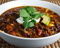 Une soupe aux épices bien nourrissante en hiver.