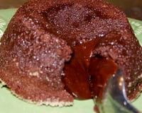 Coulant au chocolat express