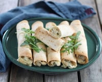 Taquitos au poulet et à la Fourme d'Ambert