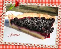 Ce n'est pas la saison des myrtilles mais cela ne m'a pas empêché de réaliser cette délicieuse tarte des montagnes avec ses fruits congelés !