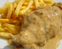 Lapin à la normande