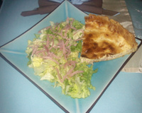 Quiche au jambon fumé