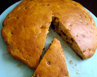 Gâteau aux pépites de chocolat sans œufs