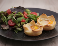 Œufs cocotte en coque de pain de mie