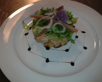 Hareng, pomme à l'huile