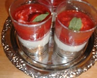 Dessert fraise mascarpone