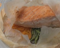 Papillote de saumon facile