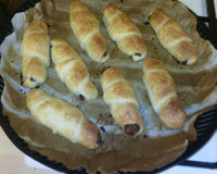 Mini-croissants au chocolat Kit Kat