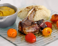 Côtelettes d'agneau en Provence