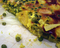 Quiche à la dinde et à l'ananas