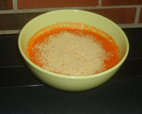 Flan de carottes revisités
