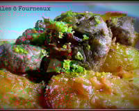 Emincé de canard mariné au combava