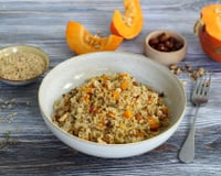 Riz pilaf au potimarron