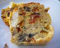 Cake méditerranéen aux légumes