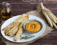 Une recette légère et originale à base d'asperges des Sables des Landes IGP pour un apéritif végétarien ou une entrée…