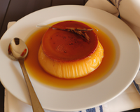 Flan aux parfums du sud