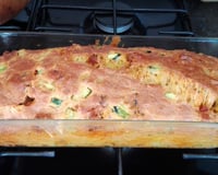Cake chorizo et courgettes
