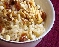 Pilaf de riz aux fruits secs