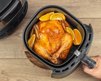 Poulet rôti au Airfryer : le temps de cuisson exact pour une peau ultra-croustillante et une chair fondante
