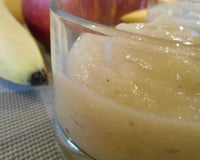 Compote pomme et banane