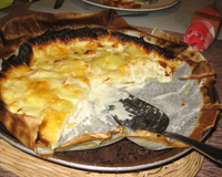 Recette au maroille accommodée de repas plus consistant accompagnée d'une salade