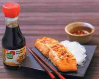Saumon laqué à la sauce soja