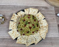 Fromage frais au saumon fumé et à la pistache