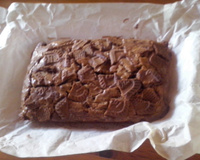 Brownie chocolat au caramel et spéculoos