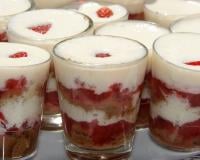 Tiramisu aux fraises et spéculoos en verrine