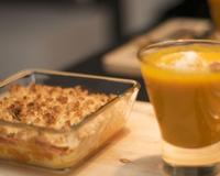 MMhhh un crumble sucré salé qui ravira toutes les papilles (pour les grands et les petits) ...