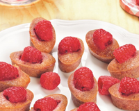 Financiers à la framboise maison