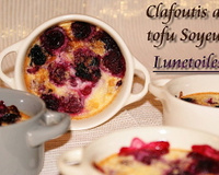 Clafoutis aux cerises et tofu soyeux