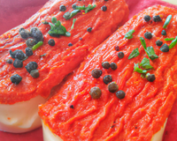 Piquillos à la brandade de morue