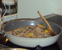 Ma démo au Salon du Blog Culinaire de Bruxelles, juin 2011.Une recette en partenariat avec Bord Bia.