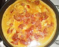 Omelette au Chorizo