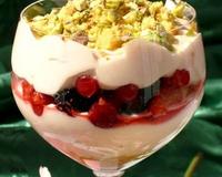 Une verrine associant la douceur du marscarpone et la légère acidité des fruits rouges