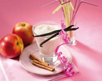 Boisson pleine de fruits.