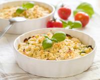 Crumble au parmesan et légumes d'été : une recette idéale pour l'été