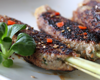 De délicieuses brochettes parfumées, simples et rapides à faire.
