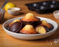 Madeleines coque chocolat